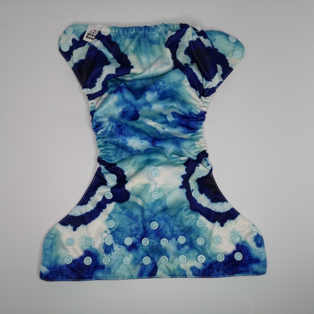 🐨3/$40🐨 Mama Koala OS Pocket, Cloth Diaper, Blue Tie Dye